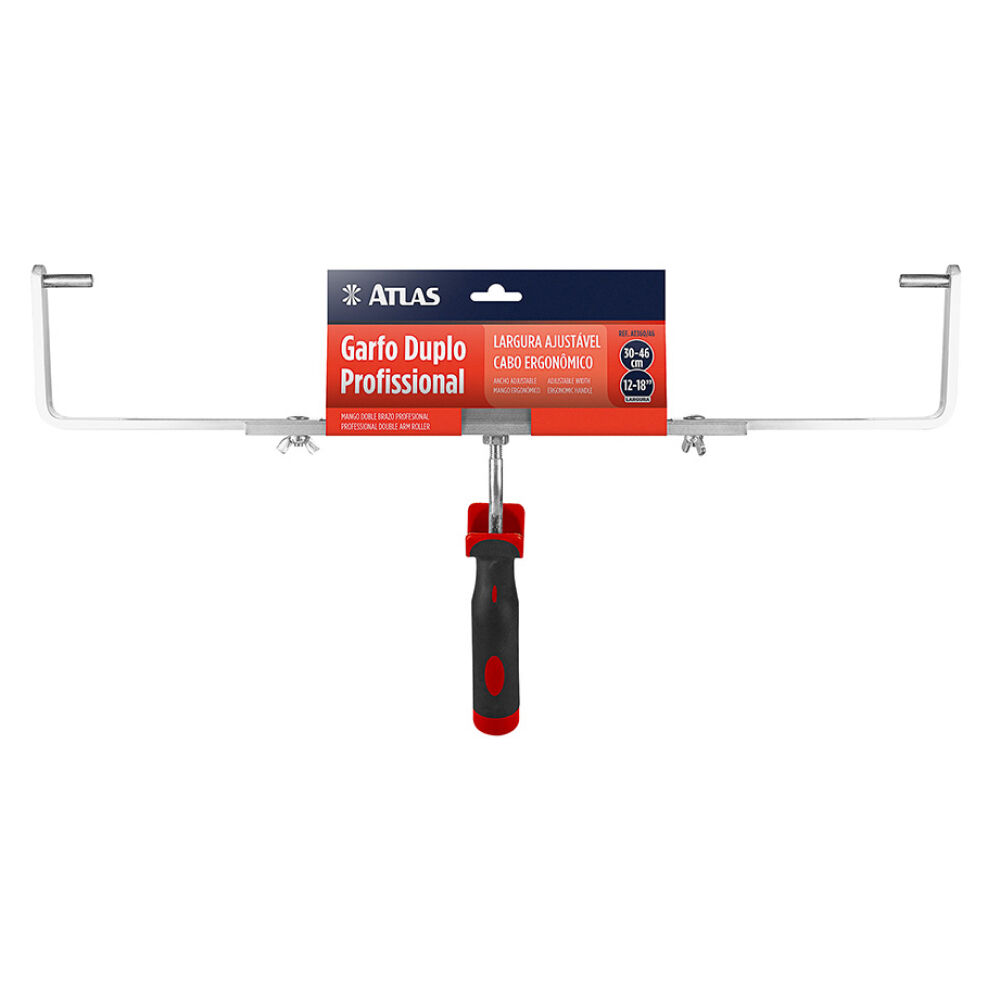 Garfo Duplo Profissional 46cm Atlas