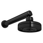 Ducha Redonda com Tubo Parede Acqua Plus Black Noir Deca