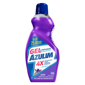 Limpador Desinfetante Gel 500g Lavanda Azulim Limpador Desinfetante Gel 500g Lavanda Azulim
