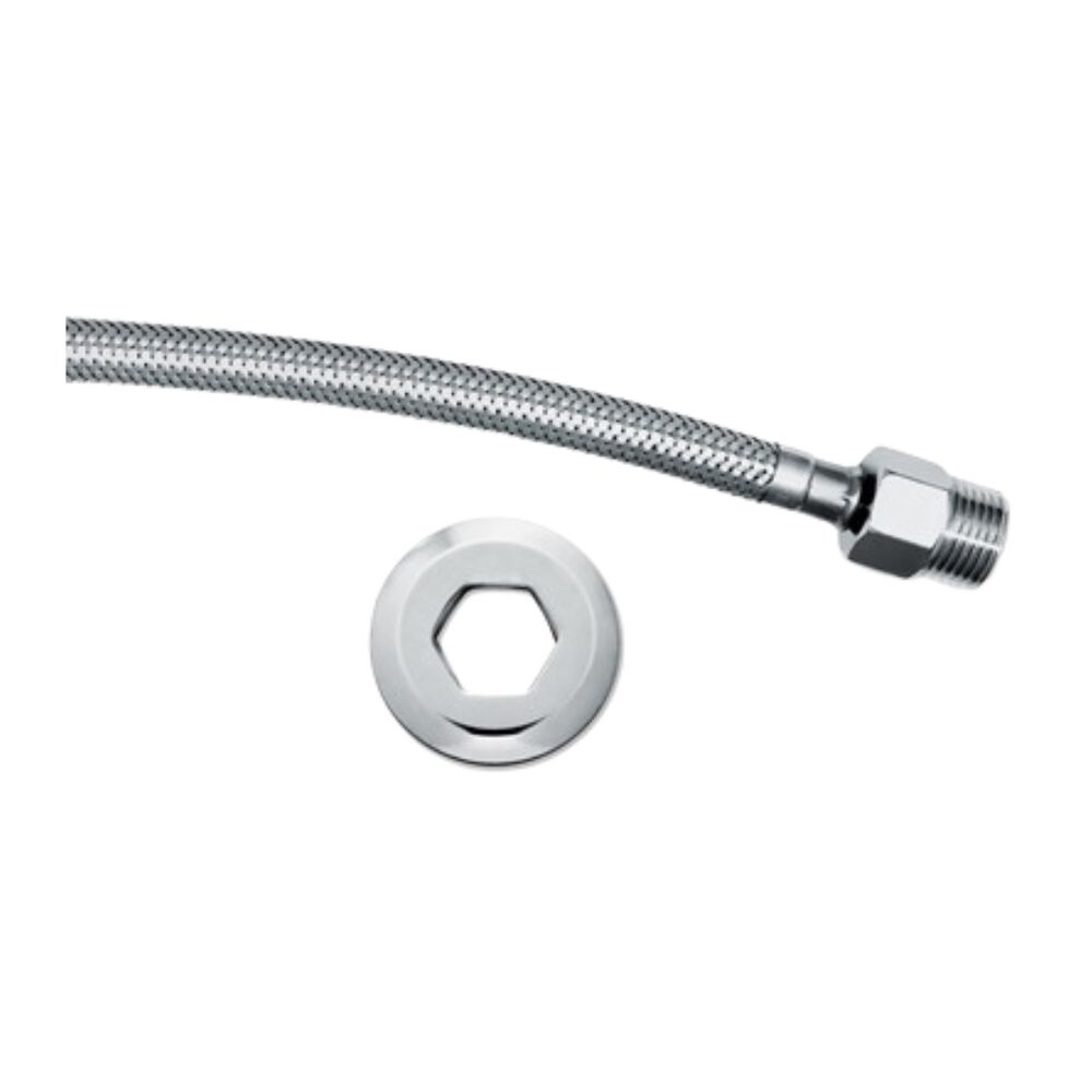 Ligação Flexível Malha Aço Inox 60cm Docol