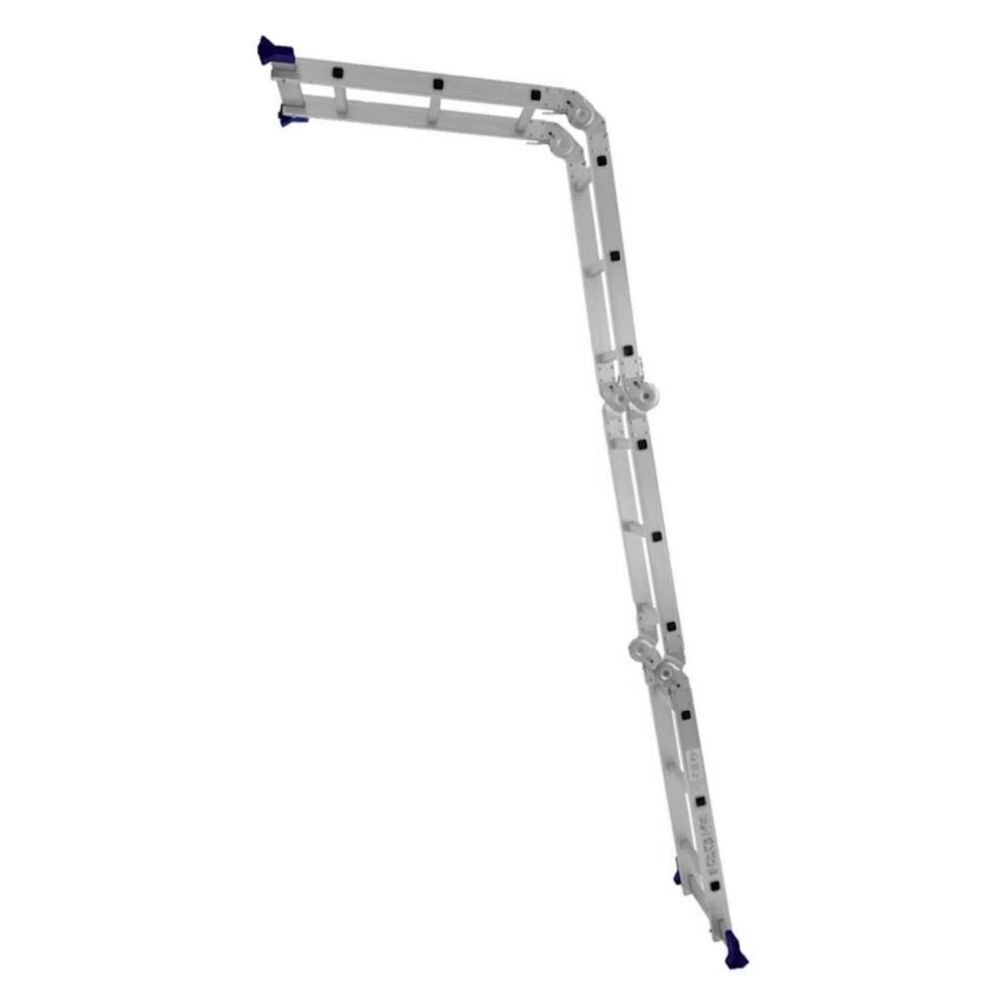 Escada Multifuncional 4x3 Alumínio 12 Degraus MOR
