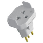 Adaptador para Tomada Bipolar 2P+T 10A/250V Fame
