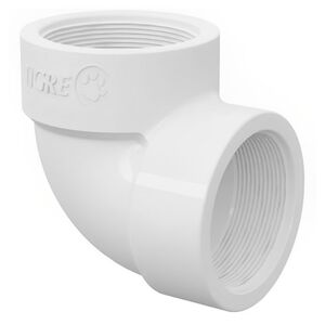Joelho 90° Roscável Água Fria Branco Tigre Joelho 90° Roscável Água Fria Branco Tigre