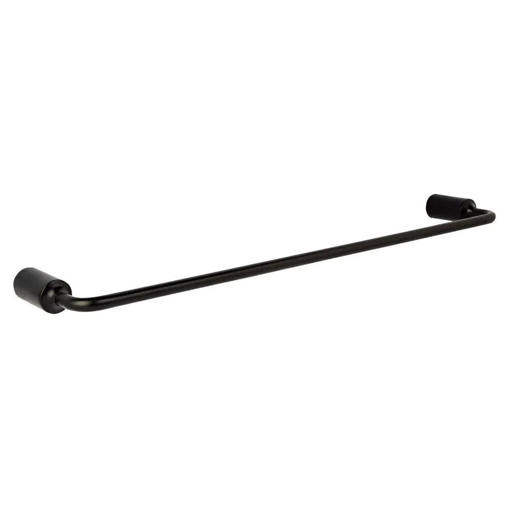 Porta Toalha Barra 60cm Preto Addra