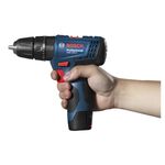Furadeira Parafusadeira GSB 120-Li 3/8 " 10mm 12V com Bateria e Carregador Rápido Bivolt Bosch