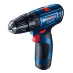 Furadeira Parafusadeira GSB 120-Li 3/8 " 10mm 12V com Bateria e Carregador Rápido Bivolt Bosch