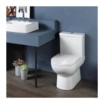 Kit Vaso Sanitário com Caixa Acoplada Assento Sanitário e Itens de Instalação Vesúvio Branco Icasa