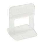Espaçador para Nivelamento com 500 Peças 2mm Branco Cortag