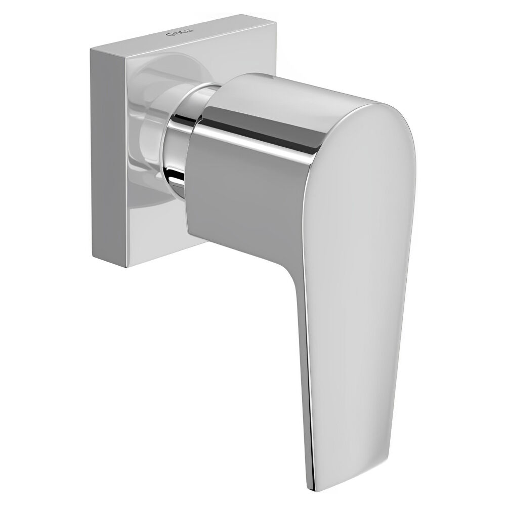 Acabamento para Registro de Pressão Pequeno 1/2" e 3/4"  Level Cromado Deca