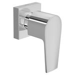 Acabamento para Registro de Pressão Pequeno 1/2" e 3/4"  Level Cromado Deca