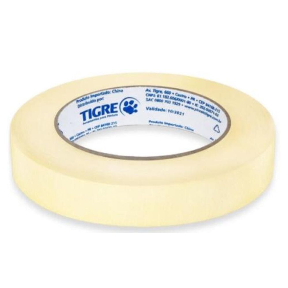 Fita Crepe Uso Geral Tigre