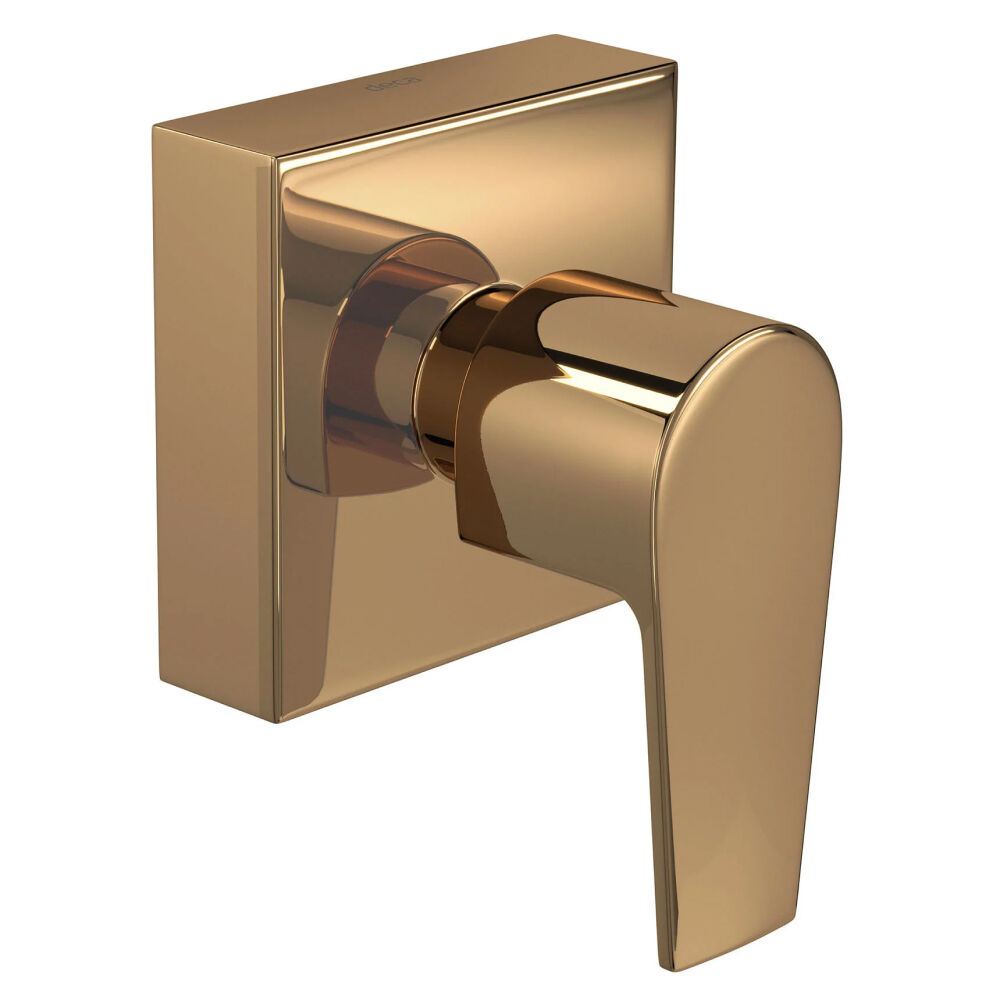 Acabamento para Registro de Gaveta de 1.1/4" e 1.1/2" Level Red Gold Deca