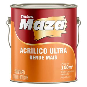 Tinta Acr&iacute;lica Standard Fosca Ultra 3,6L Maza