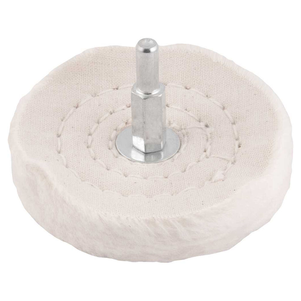 Roda de Pano para Polimento 3" com Haste Vonder