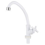 Torneira de Mesa para Banheiro ABS Branco Hidrofama