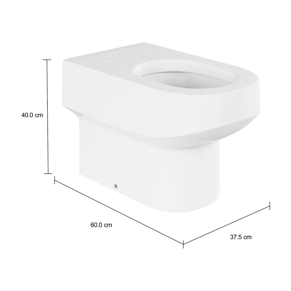 Vaso Sanitário Convencional Carrara Branco Deca