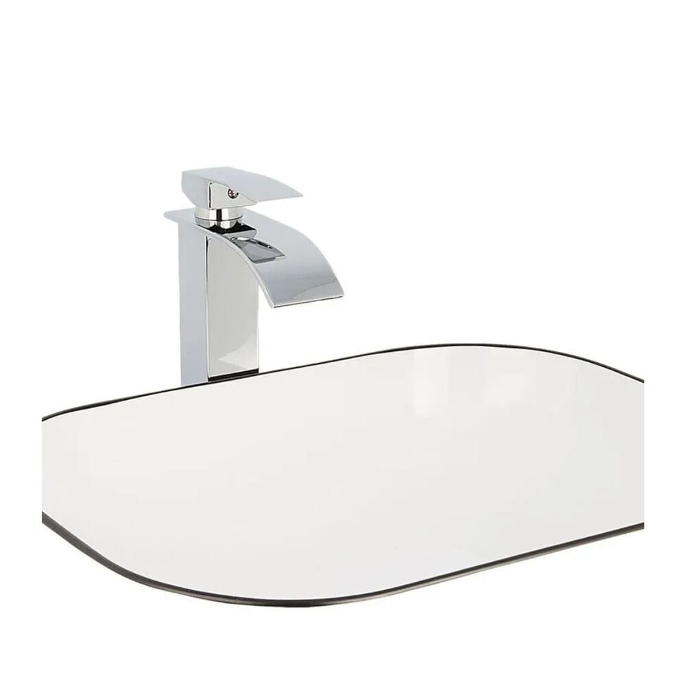Misturador Monocomando para Lavatório Cascata Premium Bica Alta Cromado Brazil