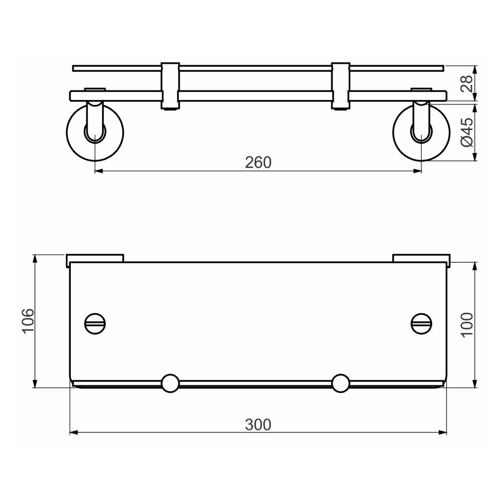 Porta Shampoo Likeflex Perflex