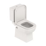 Kit Vaso Sanitário com Caixa Acoplada Assento Sanitário e Itens de Instalação Elite Branco Celite