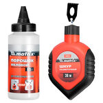 Kit Carretel de Linha e Giz para Drywall 30m MTX
