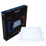 Painel Plafon de Led Smart Wi-Fi Inteligente de Embutir Neo Quadrado 6500K 18W Bivolt Avant