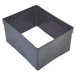 Caixa de Passagem 44x35x41cm 48L Preta Mallton