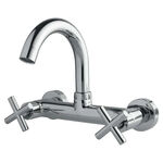 Torneira Misturador de Parede para Cozinha Ametista 1/2" Cromado Addra