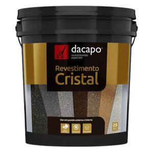 Revestimento Cristal 25Kg Dacapo Revestimento Cristal 25Kg Dacapo