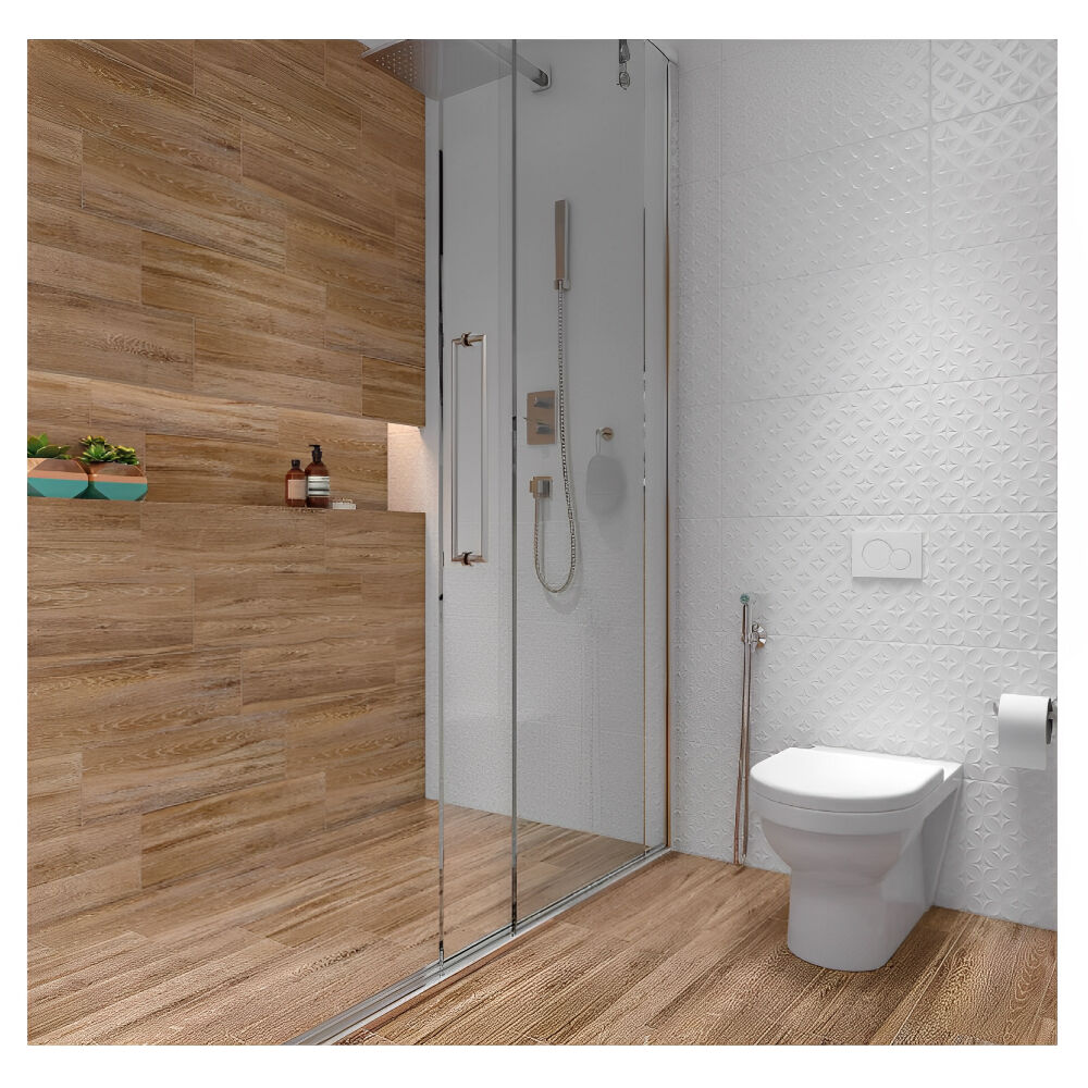 Piso Cerâmico Uddo Tokyo Plus 20x60cm Bold - Fioranno