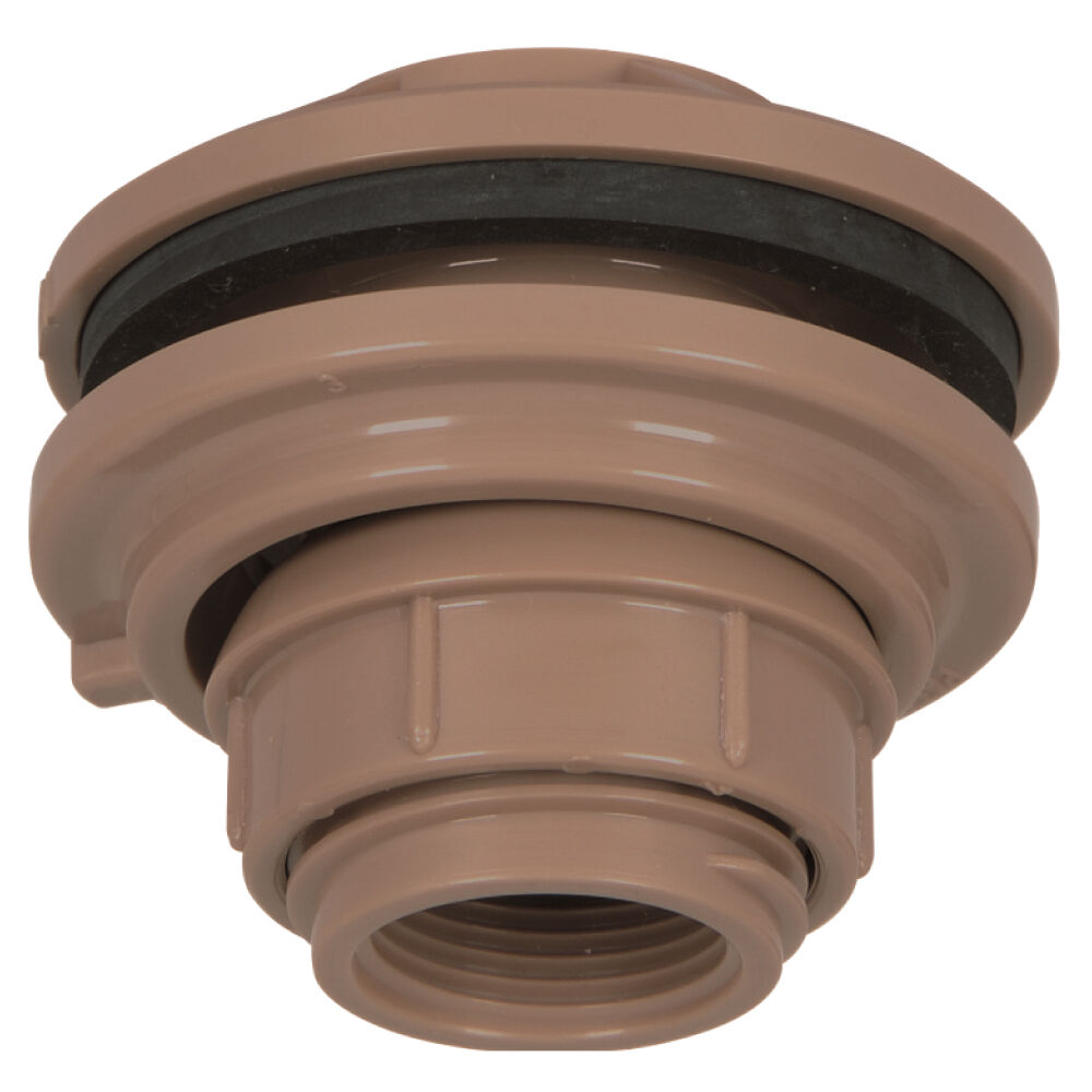 Adaptador Auto Ajustável Soldável com Rosca Interna para Reservatório 110mm x 4" Amanco