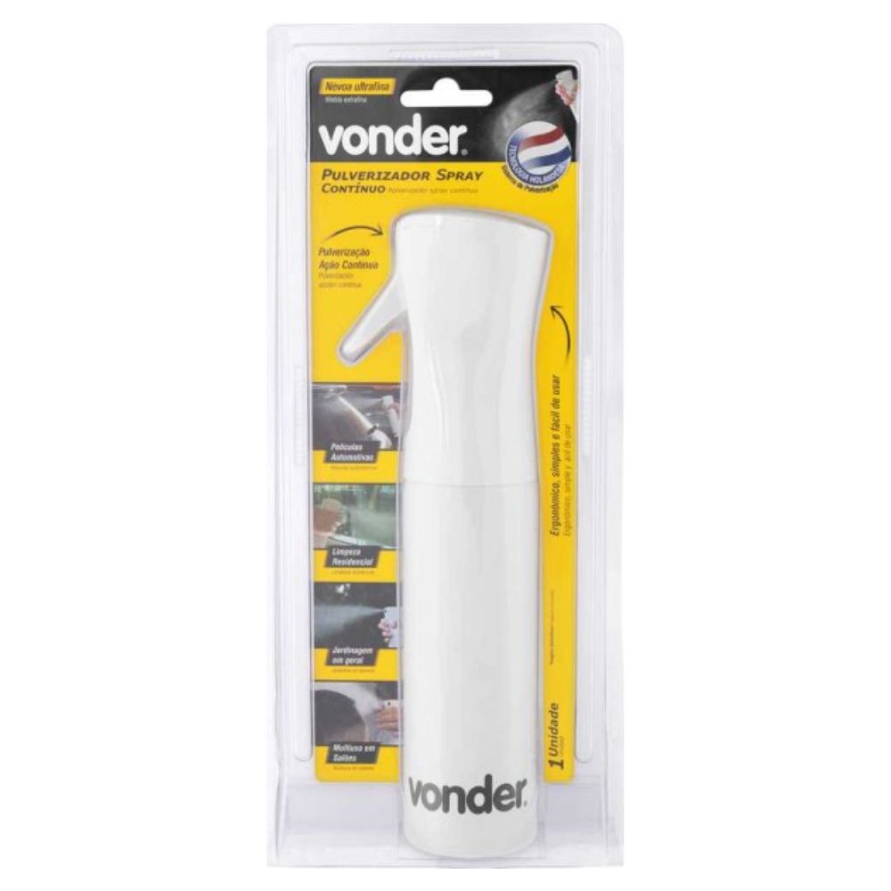 Pulverizador Spray Contínuo 300ml Vonder