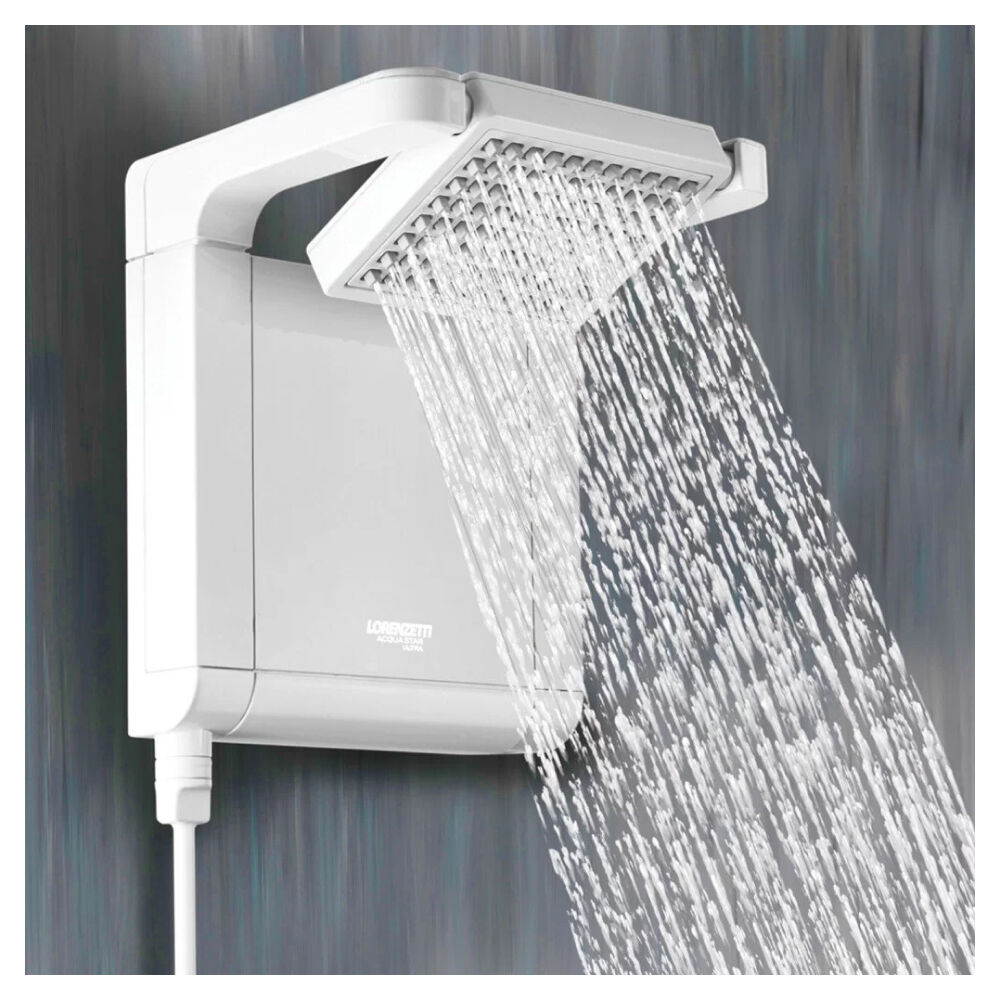 Chuveiro Lorenzetti Acqua Star Ultra Eletrônico Branco