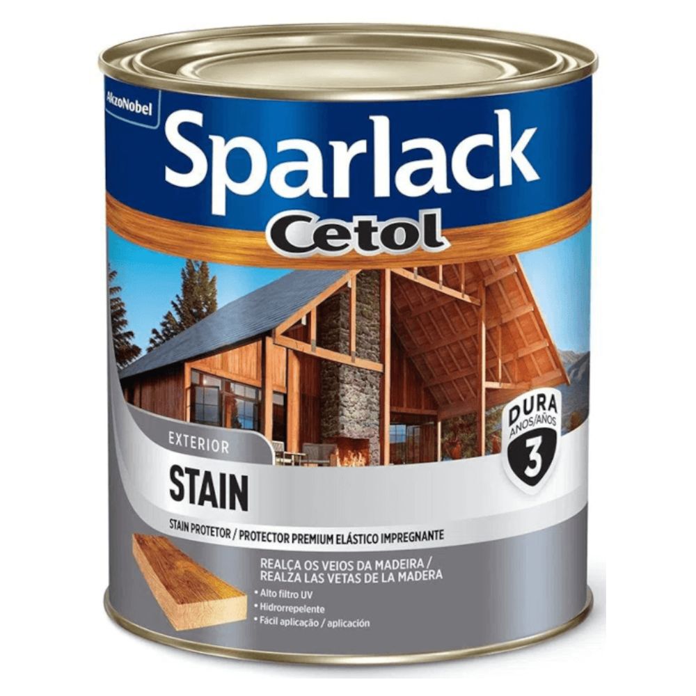 Verniz Cetol Stain Acetinado Natural 900ml Sparlack
