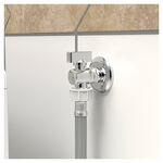 Torneira para Máquina de Lavar e Lava Louças Esfera Cromada Blukit