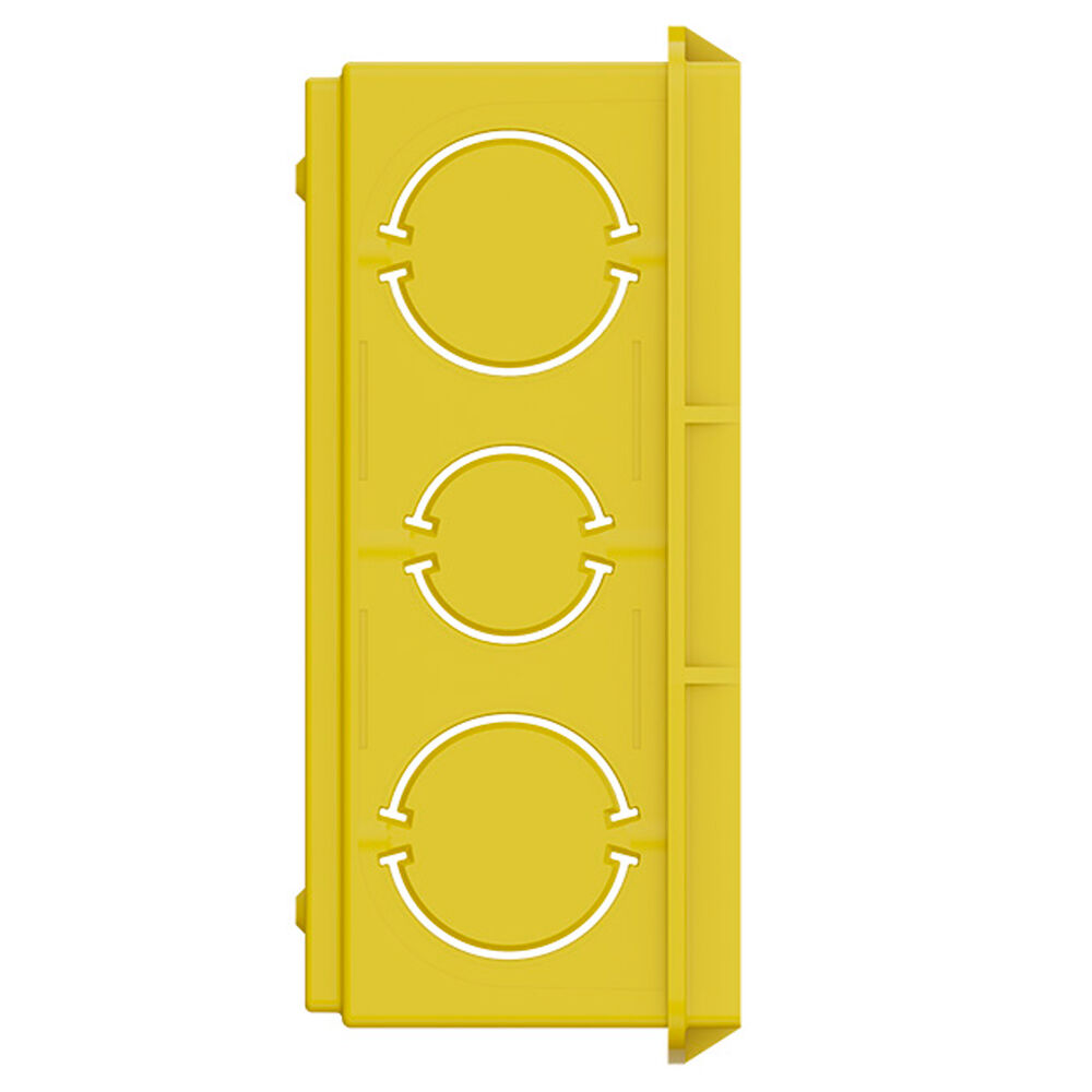 Caixa de Luz Tigreflex 4"x4" Amarela Tigre