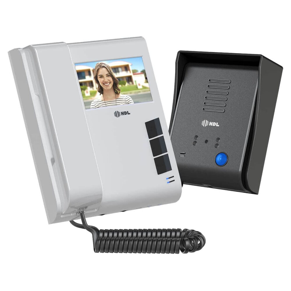 Vídeo Porteiro Sense 4,3" Grafite HDL