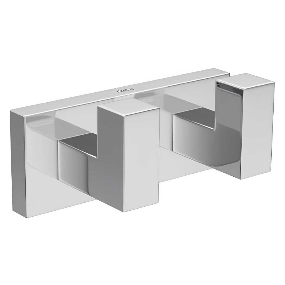 Cabide Duplo Quadratta Cromado Deca