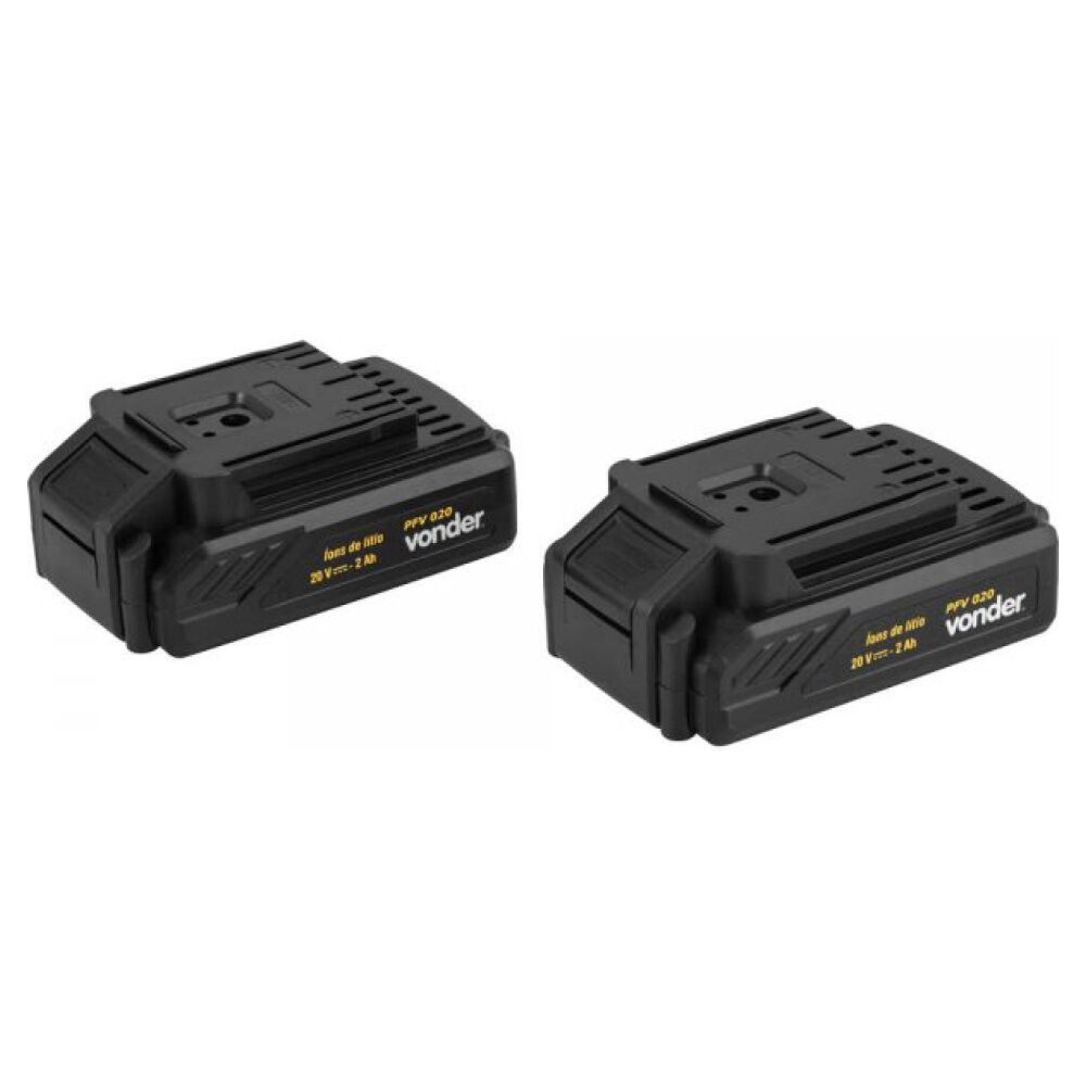 Parafusadeira Furadeira 3/8" 10mm à Bateria 20V Carregador Bivolt PFV020 Vonder