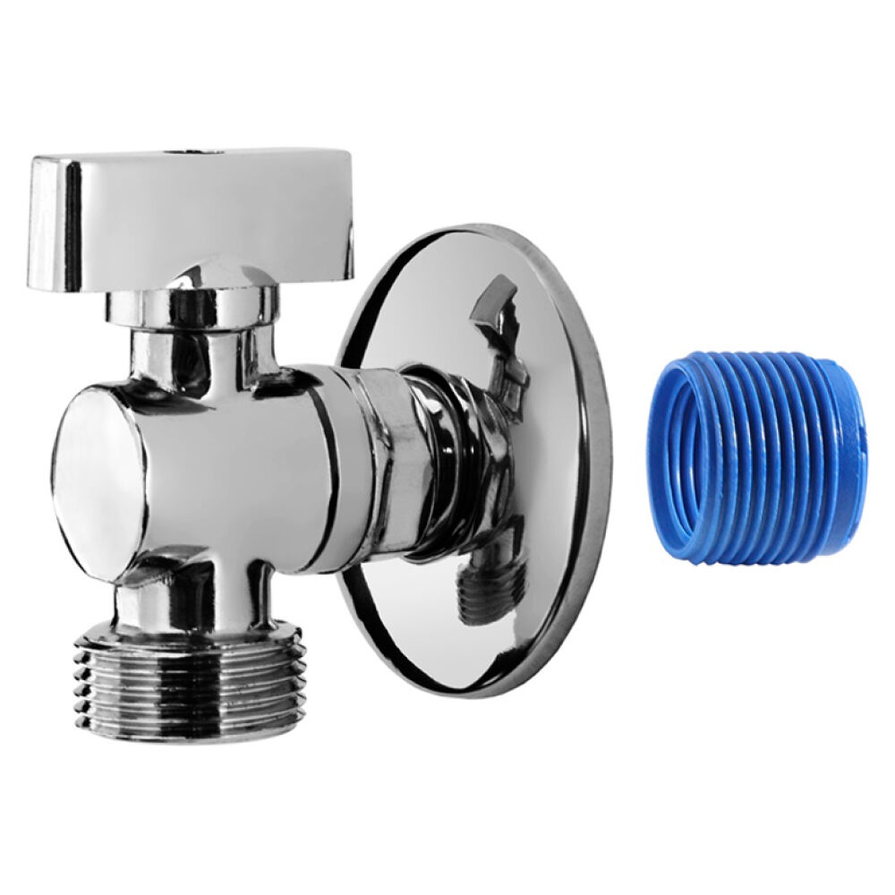 Torneira para Máquina de Lavar e Lava Louças Esfera Cromada Blukit