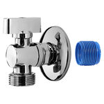 Torneira para Máquina de Lavar e Lava Louças Esfera Cromada Blukit