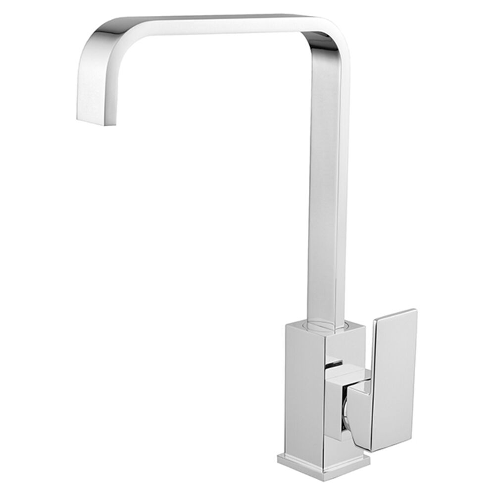 Torneira Lavatório Mesa Misturador Monocomando Bica Alta Giratória Square 4431 Leão