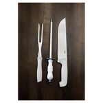 Kit para Churrasco Assador (Faca, Garfo e Chaira) MOR