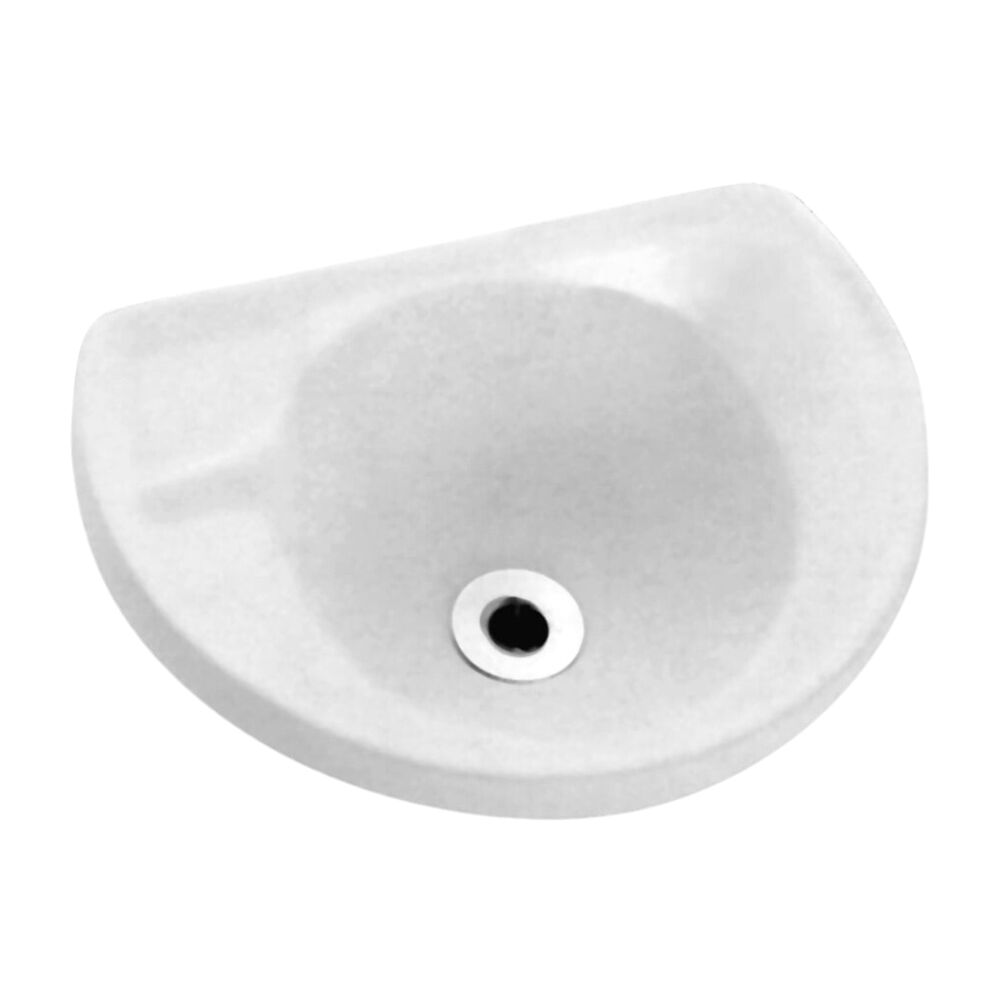 Lavatório Suspenso Pequeno 38x28cm Branco Celite