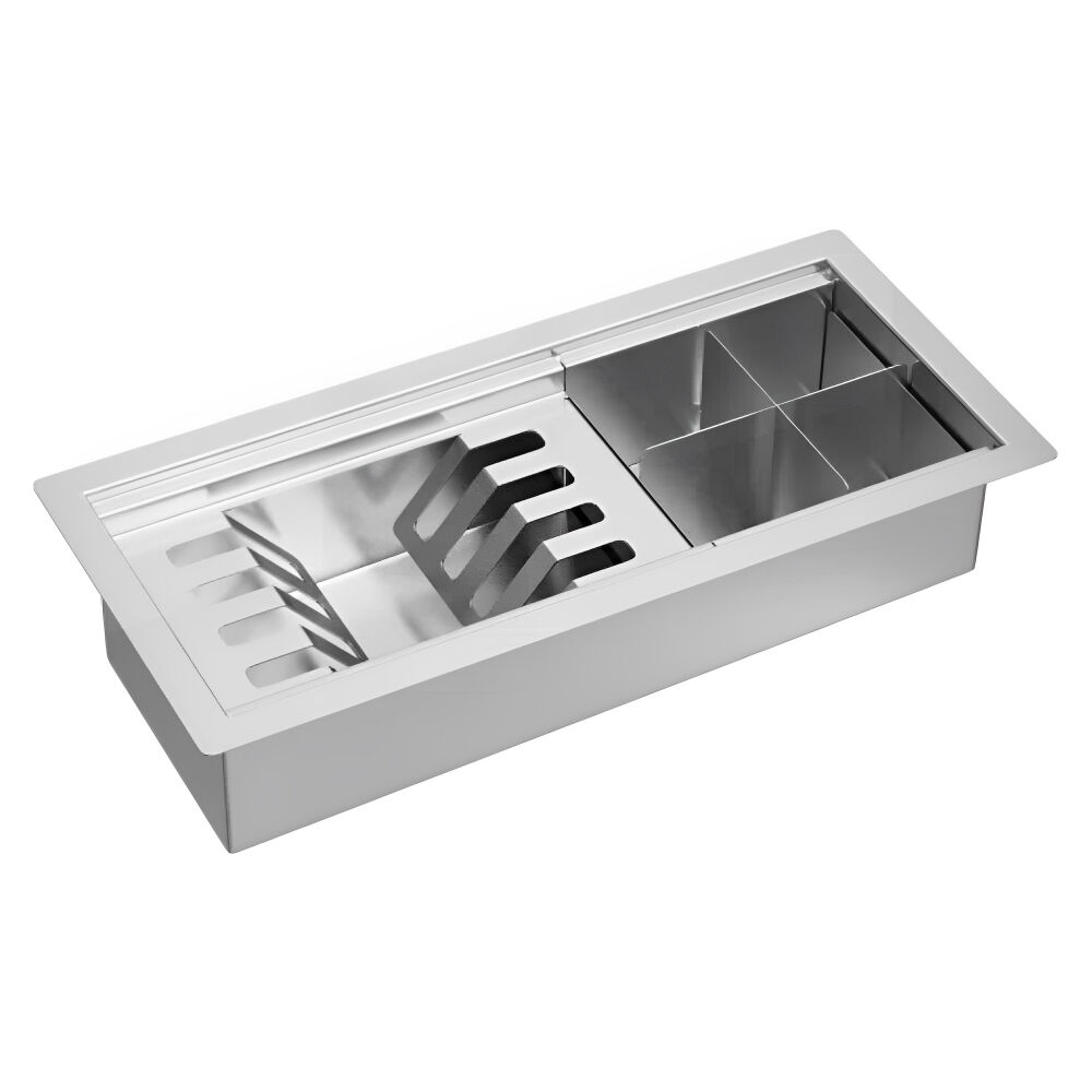 Calha Organizadora de Cozinha em Inox Deca