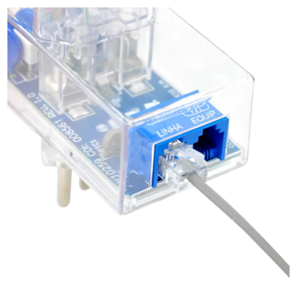 Protetor DPS Clamper Energia + Ethernet