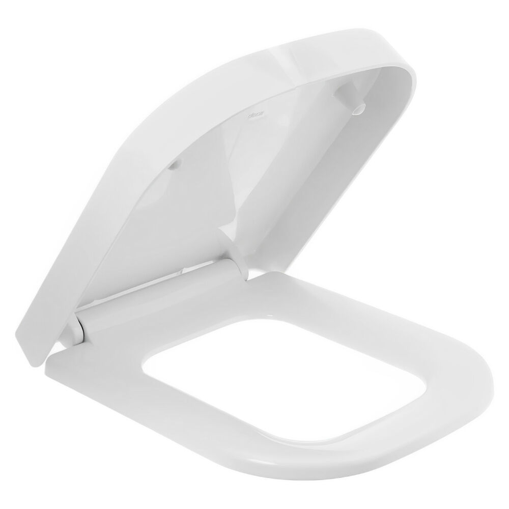 Assento Termofixo com Slow Close e Easy Clean para Bacias Piano/ Quadra Branco Deca