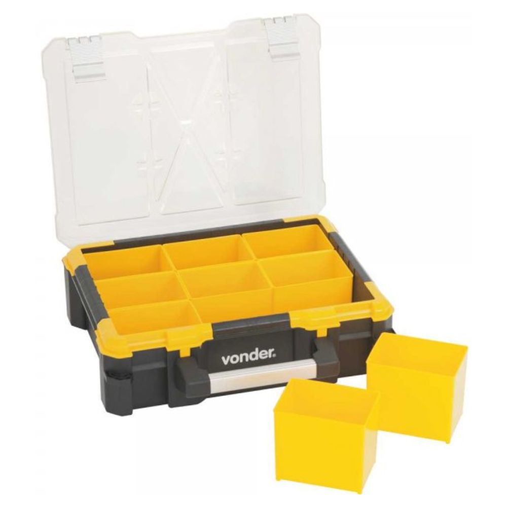 Organizador Plástico OPV0500 com 9 Compartimentos Vonder