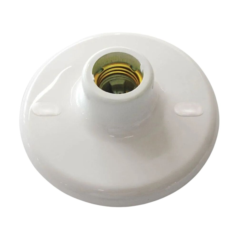 Plafon E27 branco Blumenau Iluminação