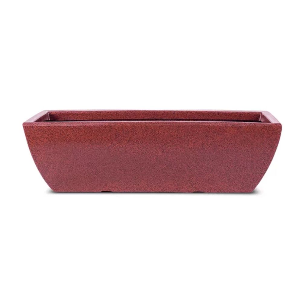 Vaso de Plantas Tamara Polietileno 80cm Café Afort