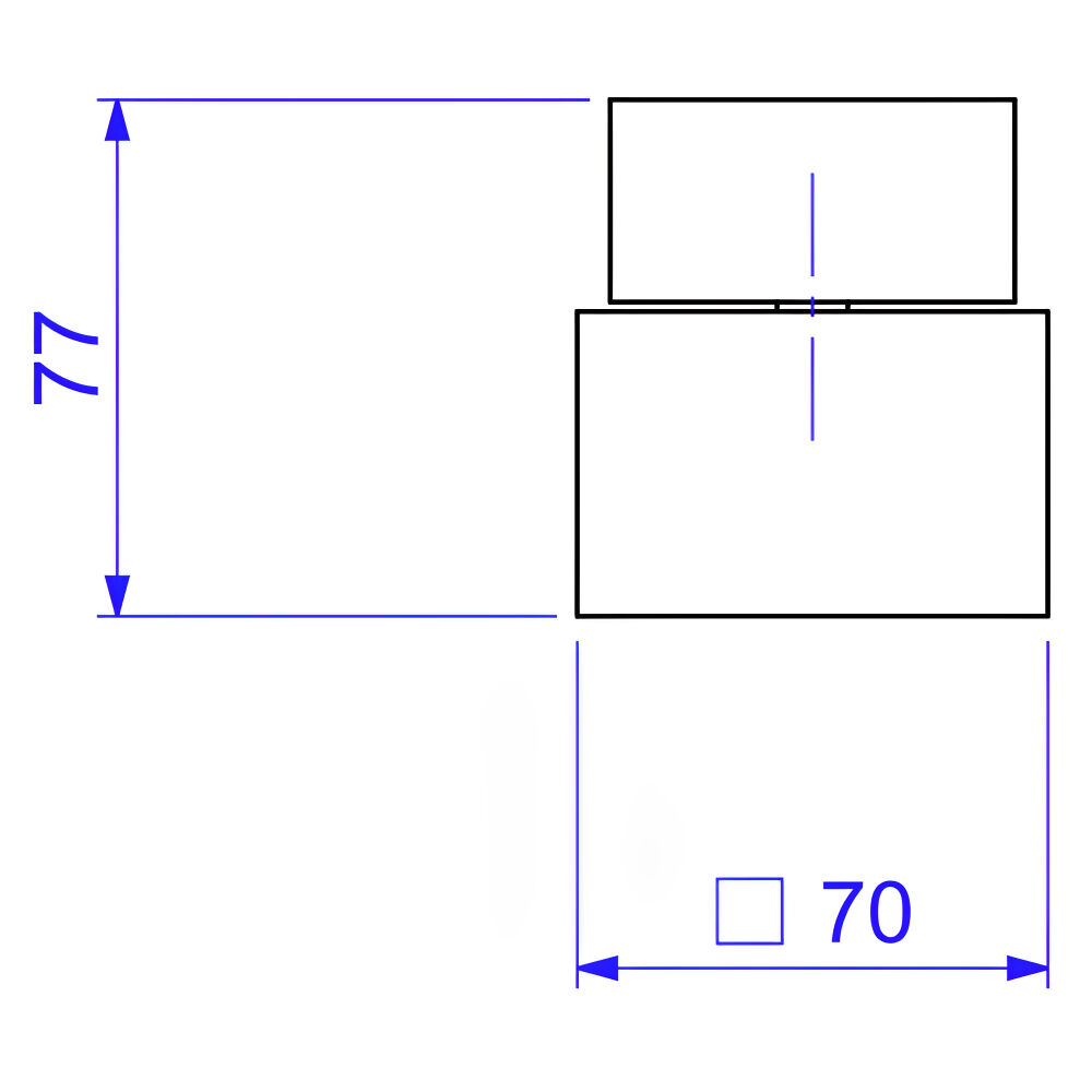 Acabamento para Registro de Gaveta de 1.1/4" e 1.1/2" Dream Cromado Deca